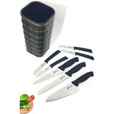 SürLaz 8 Parça Mutfak Bıçak Seti Prime Bıçaklar Standlı Set