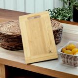 SürLaz Bambu Kesme Tahtası, 20cm x 30cm, Kaymaz, Parmak İzi Önleyici, Isı Dayanıklı