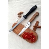 Sürlaz Handmade Bıçak Seti Et Bıçağı Yassı Masat 2li Set