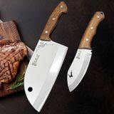 SürLaz Kılıflı El Yapımı Mutfak Bıçak Seti Outdoor Kamp Bıçak
