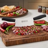 Sürmene Kasap Zırh Bıçağı 33 cm Et Kıyma Ezme Satırı Kurban ve Pizza Satır Bıçağı Sürbisa 61706 P-0000006367