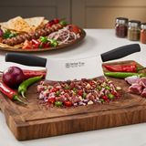 Sürmene Kasap Zırh Bıçağı 33 Cm Et Kıyma Ezme Satırı Kurban Ve Pizza Satır Bıçağı Sürbisa 61706