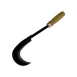 Sürmene Kırmızı Plastik Saplı Orak 43 cm - Buğday Hasadı - Lisinya - 001-Renkli