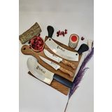 Sürmene Mutfak Bıçak Seti Satır+Zırh+ Bıçak Set