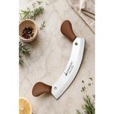 SÜRMENOX Sürmene Silver Serisi Börek Pizza Bıçağı Kahve Sap Kıyma Pide Salata Mutfak Bıçak HDS-112