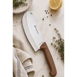 SÜRMENOX Sürmene Silver Serisi Börek Pizza Bıçağı Kahve Sap Pide Salata Kıyma Mutfak Bıçak HDS-111