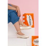 Surpie Shoes Inci Detaylı Çocuk Babet - Incili Babet - Ortopedik Çocuk Babet
