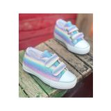 Surpie Shoes Renkli Çocuk Convers, Kız Çocuk Günlük Ayakkabı