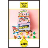 Sürpriz Pokemon Silgi Figür Oyuncakları - 4 cm - ( 1 Adet ) - Renkli