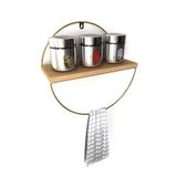 SÜRTAŞ BANYO/MUTFAK HAVLULUK RAFI GOLD