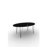 SÜRTAŞ OVAL ORTA SEHPA SİYAH