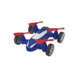 Sürtmeli Drone Araba Hareketli Pervane - Mavi (Lisinya)