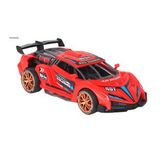 Sürtmeli Sesli Işıklı Spor Arabalar 18 Cm - Kırmızı