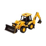 Sürtmeli Sesli Ve Işıklı Buldozer Kepçe Oyuncak İş Makinesi Sarı