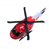 Sürtmeli Sesli Ve Işıklı Kırmızı Helikopter