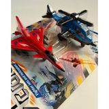 Sürtmeli Uçak Ve Helikopter Seti 2' Li Set 19X12 Cm