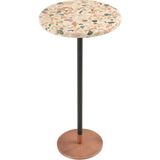 Sürton Çekirdek Terrazzo Mermer Yan Sehpa - Standart