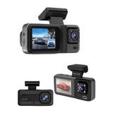 Sürüş ve Park Halinde Kesintisiz Güvenlik Için 3 Kameralı Profesyonel Dashcam Nemere