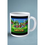 Survivor.io Mobil Oyun Baskılı Kupa Bardak Çift Taraflı Baskı Kişiye Özel Model 3