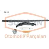 SÜS Sus EZ-123 EZ-123 Eksantrik Zincir Seti Ford V347 2.4l Tdcı 100 120 140PS Arka Çeker Gergi Seti