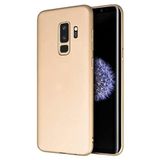 SUSA TEK Samsung Galaxy S9 Kılıf Silikon Mat Renklİ(GOLD)