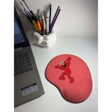 Susam Sokağı Elmo Bilek Destekli Mouse Pad - Beyaz