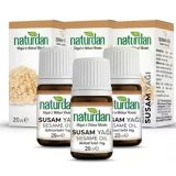 Susam(Sesame Seed Oil)Yağı %100 Doğal Saf 20 Ml 3 Lü Set