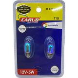 ŞüsCarOto Aksesuar Carub Diadem Ampul Krom Amber Park Ampulü T10 WY5W 12V Turuncu Işık Colormatik 2'li Takım
