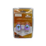 ŞüsCarOto Aksesuar Diadem Ampul Krom Amber Park Sinyal Ampulü Gündüz Farı T20 WY21/5W 12V Turuncu Işık 2'li Takım