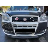 ŞüsCarOto Aksesuar Fiat Doblo D2 2005-2010 Uyumlu Üniversal Astra H Lip Esnek Ön Lip 2 Parça Tampon Altı Dil Karlık Ön Ek