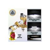 ŞüsCarOto Aksesuar H4 Lazer Mercekli Ufuk Çizgili Far Ampulü Araç Motosiklet Led Xenon Lamba Şimşek Etkili 40w 12/24v