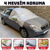 ŞüsCarOto Aksesuar Her Araca Uygun Ön ve Yan Cam Brandası Aynalara Geçme Çadır Araç Camı Buzlanma Önleyici ve Koruyucu Branda Cam Üstü Kar Örtüsü Buz Brandası Güneş Önleyici Su Geçirmez