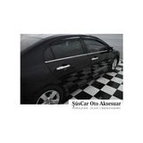 ŞüsCarOto Aksesuar Honda Civic 2006-2011 Sedan Krom Cam Çıtası 4 Kapı 6 Parça P.çelik