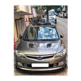 ŞüsCarOto Aksesuar Honda Civic Fd6 Piano Black Kaput Üstü Havalandırma Izgarası 2 Li Kaput Üstü