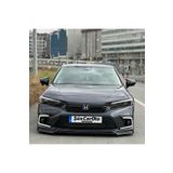 ŞüsCarOto Aksesuar Honda Civic FE 2022 Sonrası Uyumlu Batman Yarasa Ayna Kapağı Piano Black ABS Plastik