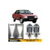 ŞüsCarOto Aksesuar Renault 9-11 Broadway Fairway Spring Flash Mercekli Far Ampulü Led Xenon Beyaz Şimşek Led Uzun Kısa