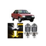 ŞüsCarOto Aksesuar Renault 9-11 Broadway Fairway Spring Flash Uyumlu Mercekli Far Ampulü Led Xenon Sarı-Beyaz Uzun Kısa
