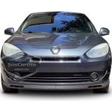 ŞüsCarOto Aksesuar Renault Fluence 2009-2016 Uyumlu Üniversal Laguna Lip Esnek Ön Lip 2 Parça Tampon Altı Dil Karlık Ön Ek