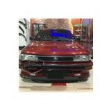 ŞüsCarOto Aksesuar Toyota Corolla 1987-1992 Fındık Kasa Uyumlu Laguna Lip Esnek Ön Lip 2 Parça Tampon Altı Karlık Ön Ek