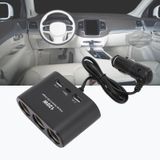 Şüscaroto Aksesuar Üniversal 3'lü Çakmak Soketi 120W Çakmaklık Çoğaltıcı 2 Usb 1 Type-c Araç Şarj Cihazı 12V/24V