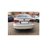 ŞüsCarOto Aksesuar Volkswagen Jetta 2011 Sonrası Uyumlu Bagaj Üstü Spoiler Piano Black Parlak Siyah