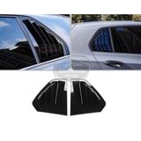 ŞüsCarOto Aksesuar Vw Golf 8 2019 Sonrası Uyumlu Kelebek Cam Izgarası Kelebek Cam Vizörü Havalandırma Sağ Sol Takım Parlak Siyah