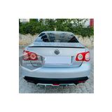 ŞüsCarOto Aksesuar Vw Jetta Mk5 2005-2010 Uyumlu Bagaj Üstü Spoiler Çıtası Piano Black Parlak Siyah