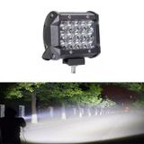 ŞüsCarOto Off Road Led Lamba Delici Yayıcı Beyaz Kare Sis Farı Projektör 45W 12 Led Metal Arazi Çalışma Lambası 1 Adet (00)