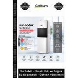 #SuSebili Kompresörlü Ofis Tipi Su Sebili Sıcak Ilık Soğuk Su Seçenekli Üstten Yüklemeli