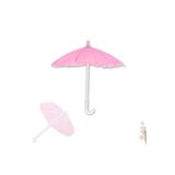 Süsle Baby Party Dekoratif Süs Şemsiyesi, 25 Cm - Pembe