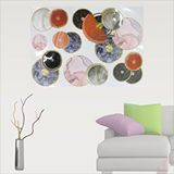 SüSLe Bebek ve Parti 3 Boyutlu Dekoratif Duvar Sticker Seti, Renkli