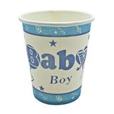 SüSLe Bebek ve Parti Baby Shower Karton Bardak, Mavi - 8 Adet