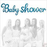SüSLe Bebek ve Parti Baby Shower Simli Folyo Karton Banner, 90 cm - Mavi