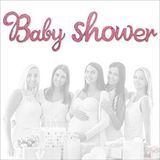 SüSLe Bebek ve Parti Baby Shower Simli Folyo Karton Banner, 90 Cm - Pembe Çok Renkli